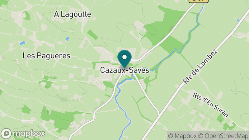 Carte - Cazaux-Savès