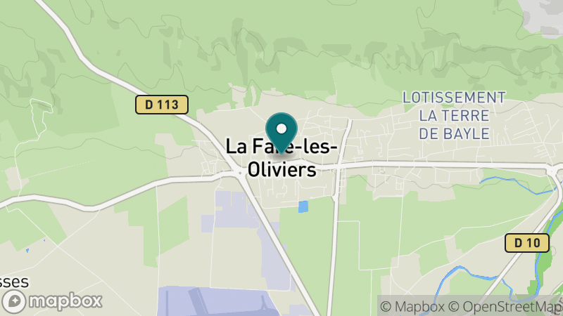 Carte - La Fare Les Oliviers