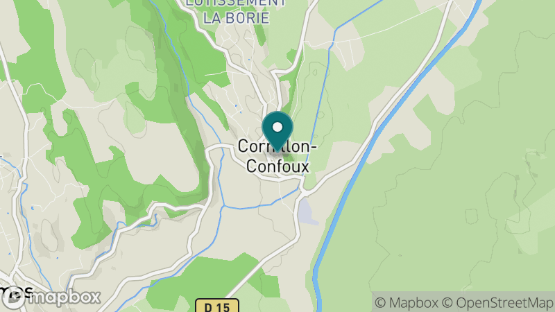 Carte - Cornillon Confoux