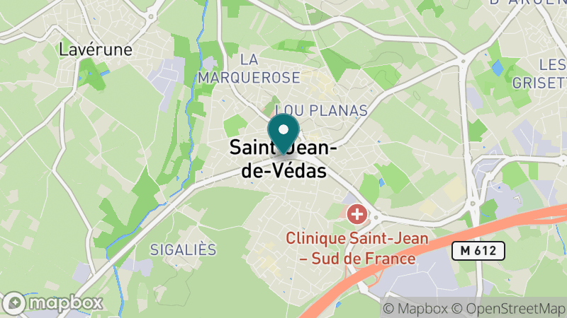 Carte - Saint Jean De Vedas