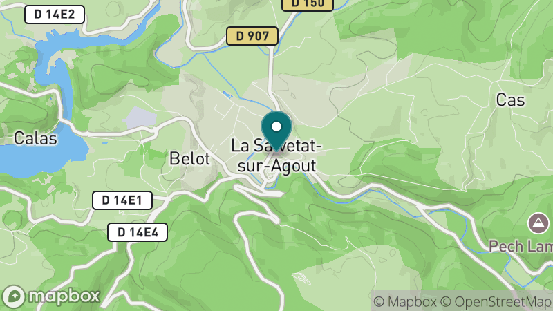 Carte - La Salvetat-sur-agout