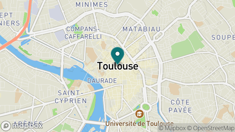 Carte - Toulouse