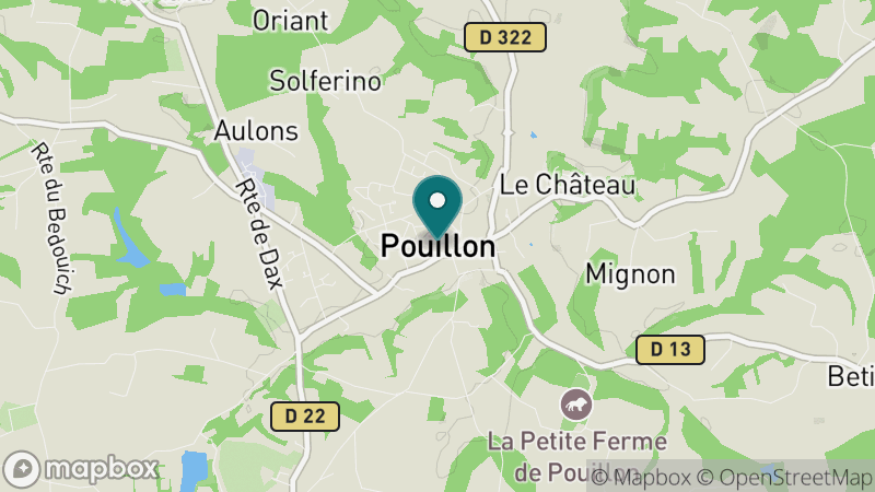 Carte - Pouillon