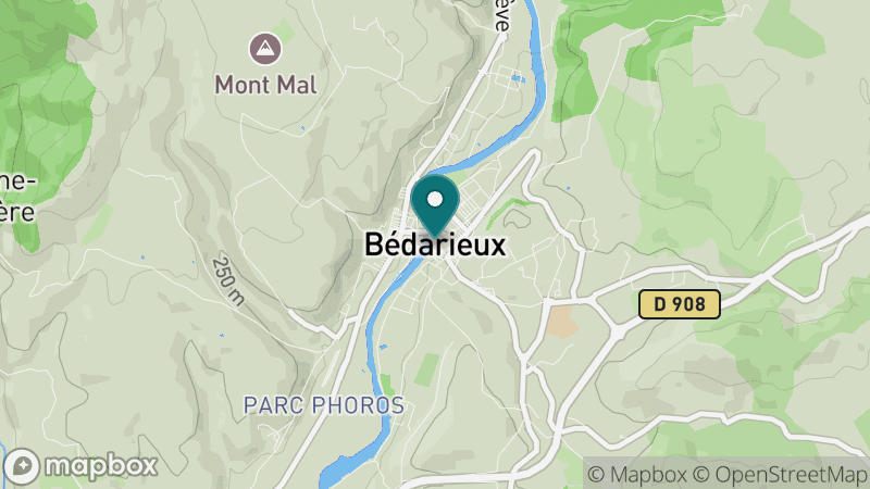 Carte - Bedarieux
