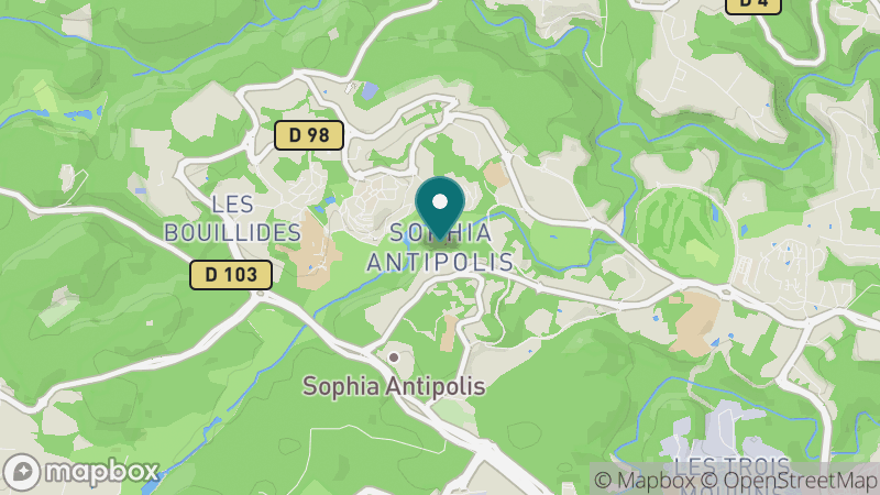 Carte - Sophia Antipolis