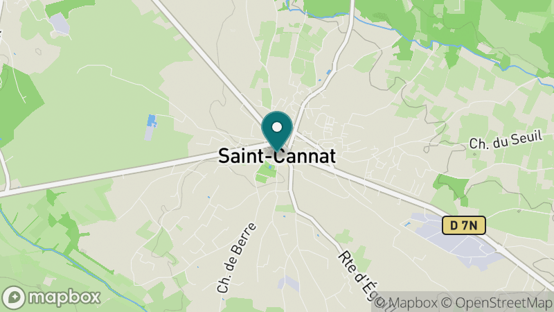Carte - Saint Cannat