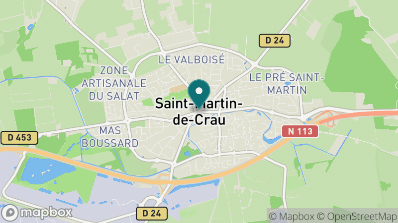 Carte - Saint Martin De Crau