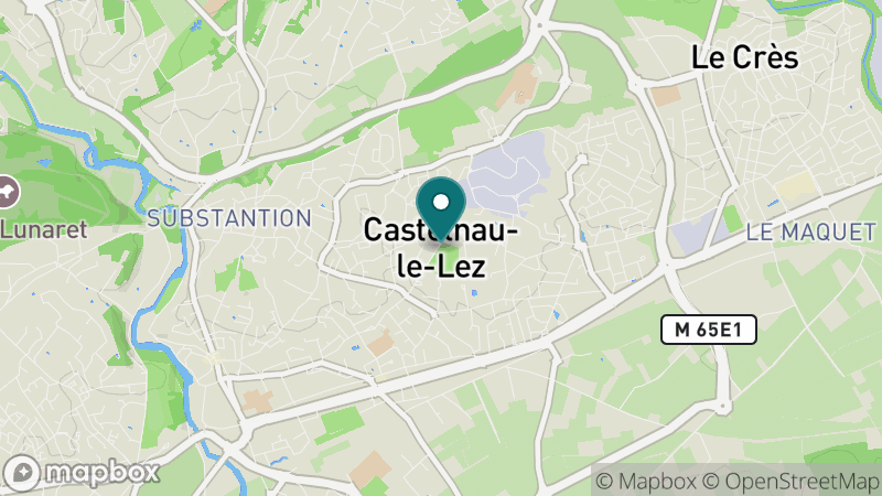 Carte - Castelnau-le-Lez