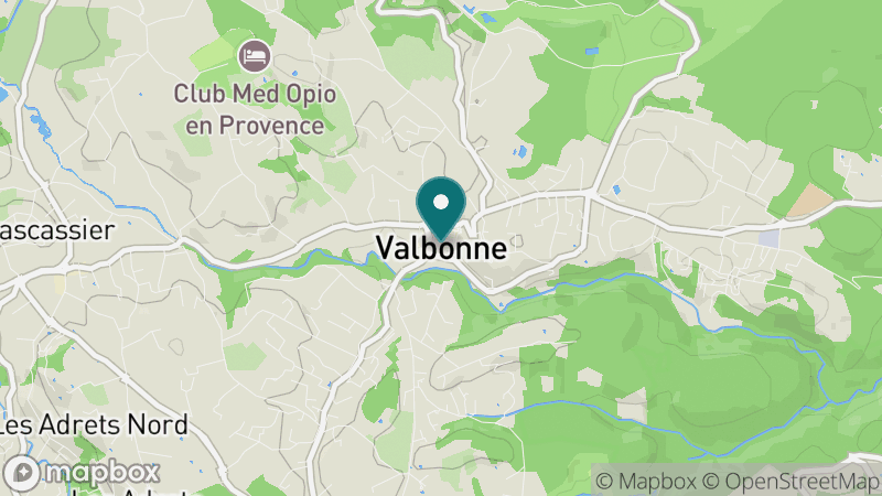 Carte - Valbonne