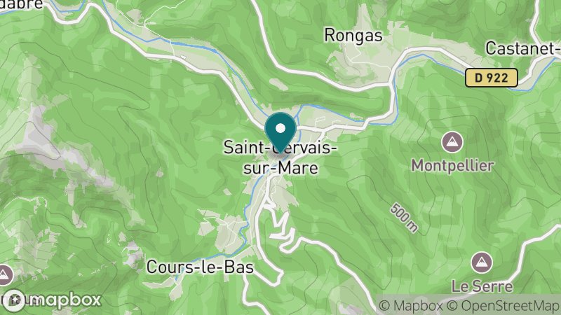 Carte - Saint Gervais Sur Mare