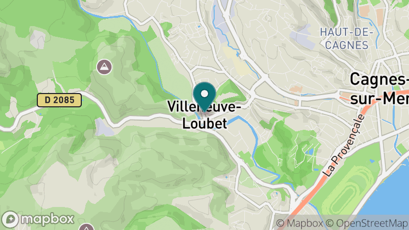 Carte - Villeneuve-Loubet