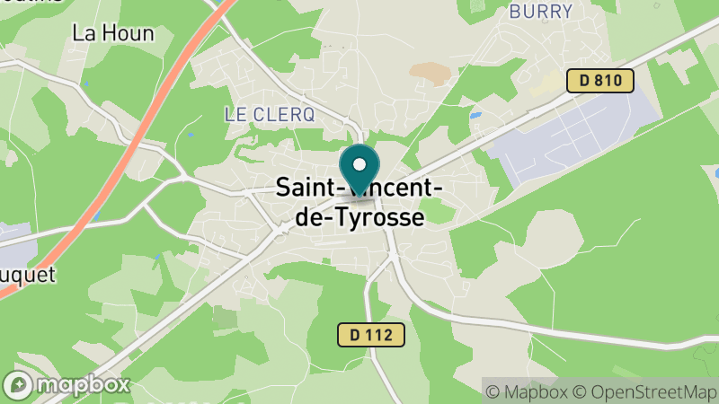 Carte - Saint Vincent De Tyrosse