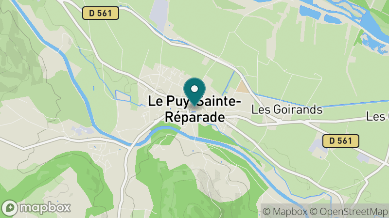 Carte - Le Puy Sainte Reparade