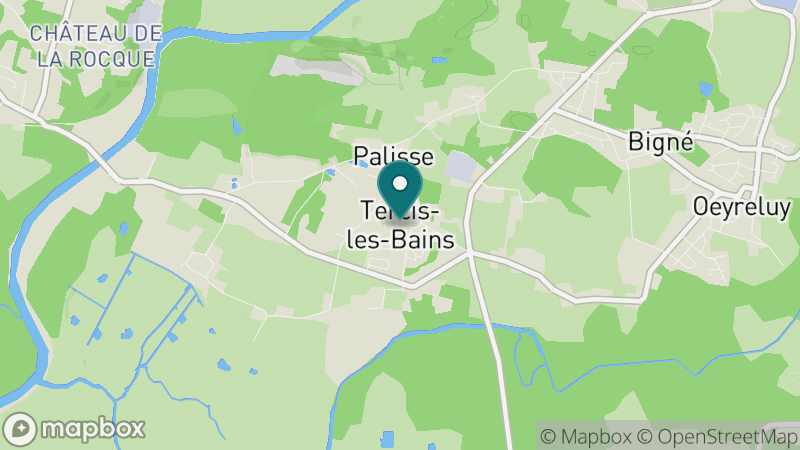 Carte - Tercis-les-Bains