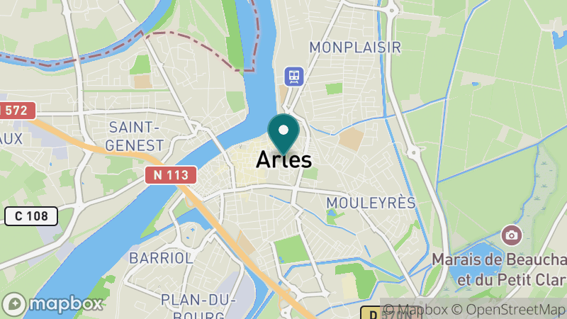 Carte - Arles