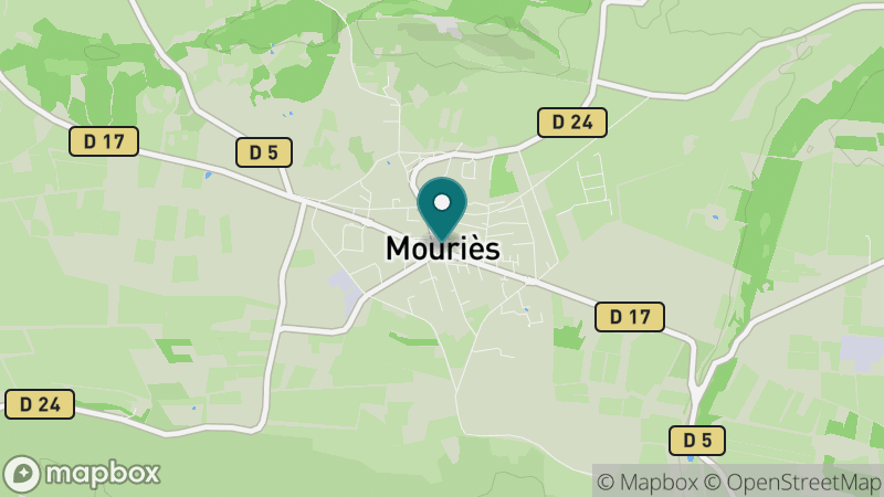 Carte - Mouriès