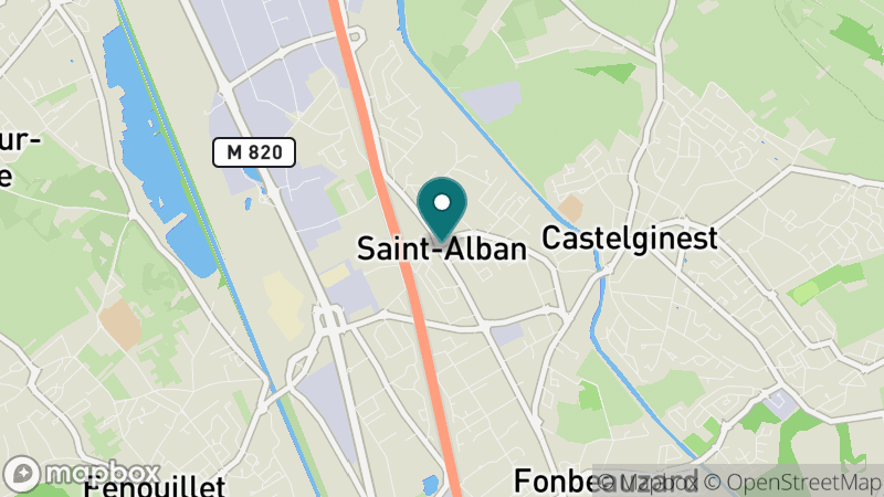 Carte - Saint-Alban