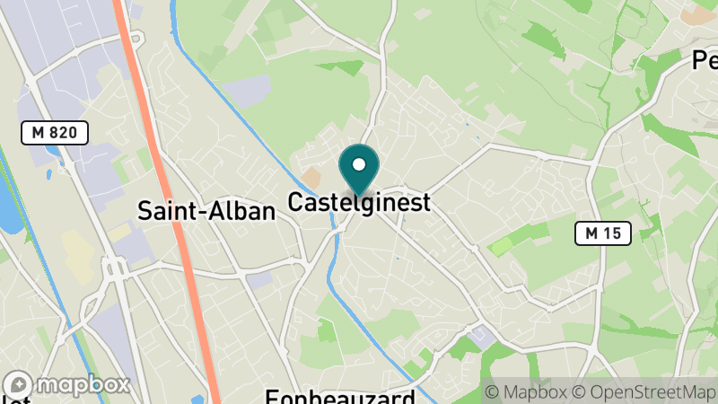 Carte - Castelginest