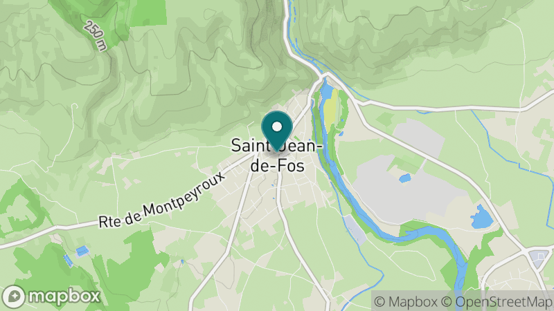 Carte - Saint Jean De Fos