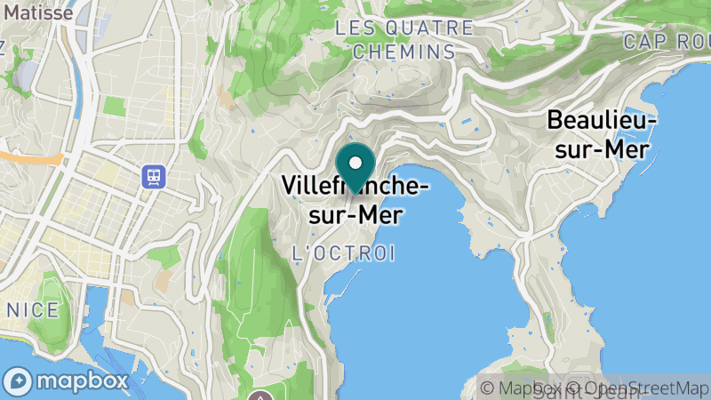 Carte - Villefranche-sur-Mer