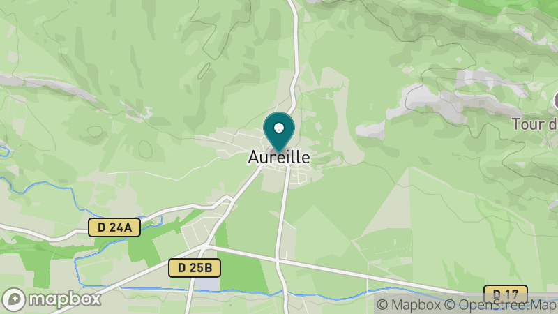 Carte - Aureille