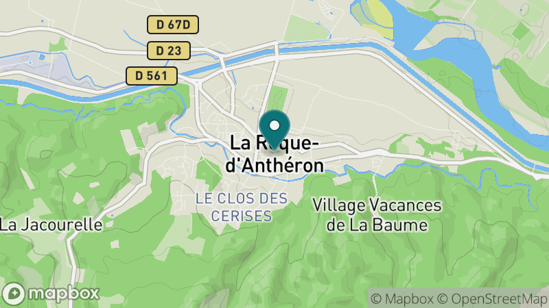 Carte - La Roque D'antheron