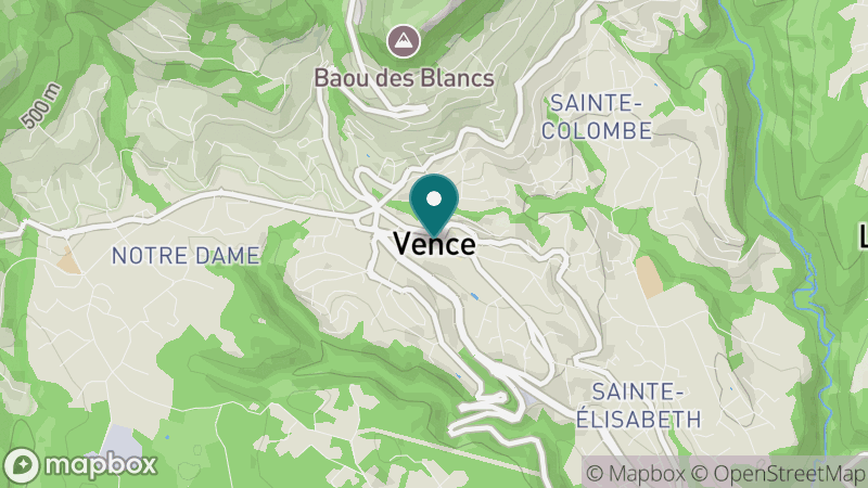 Carte - Vence