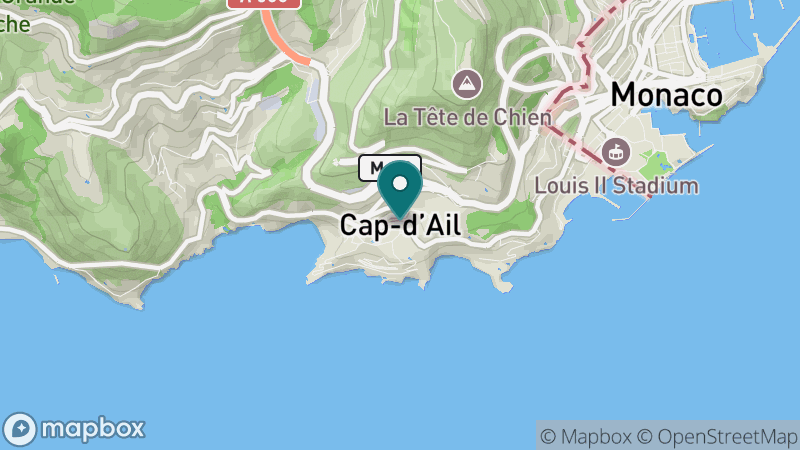 Carte - Cap-d'ail