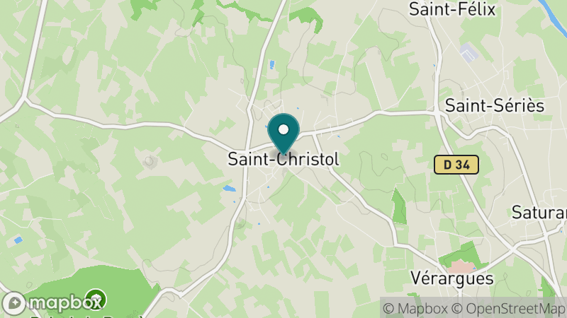 Carte - Saint-Christol