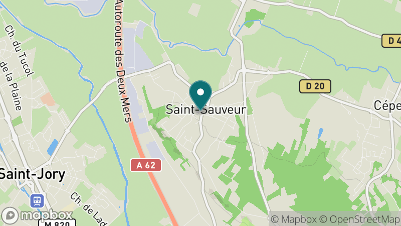 Carte - Saint Sauveur