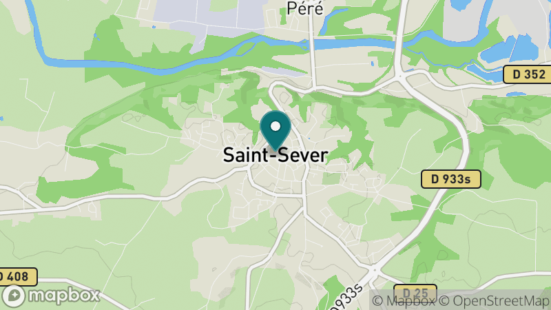 Carte - Saint Sever