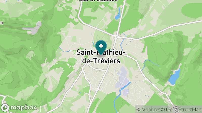 Carte - Saint-Mathieu-de-Tréviers