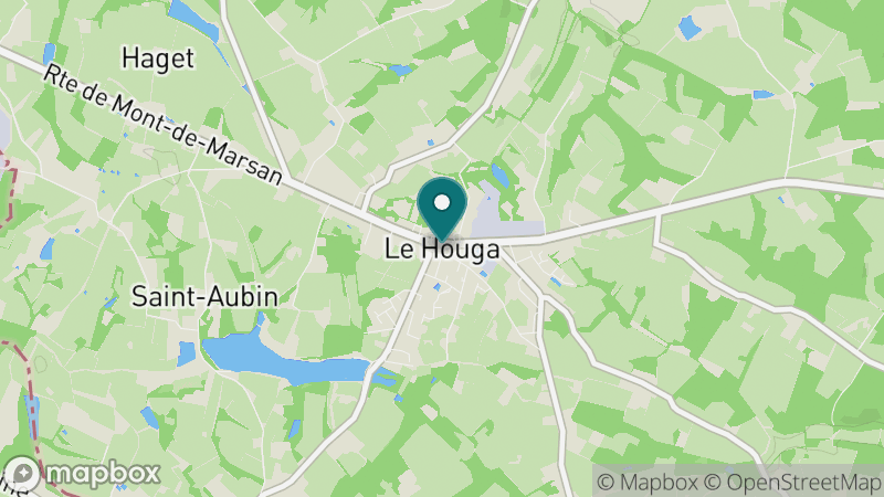 Carte - Le Houga