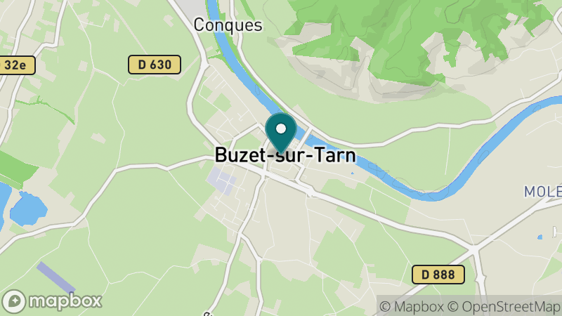 Carte - Buzet Sur Tarn