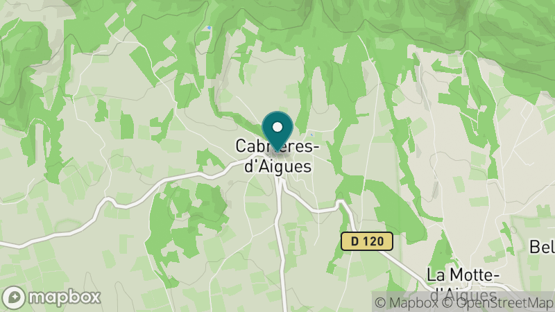Carte - Cabrieres D'aigues