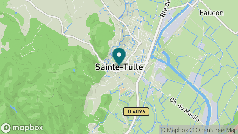 Carte - Sainte Tulle