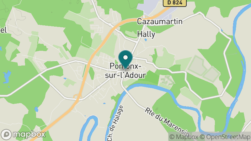 Carte - Pontonx Sur L'adour