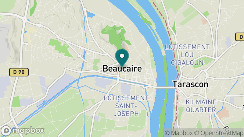 Carte - Beaucaire