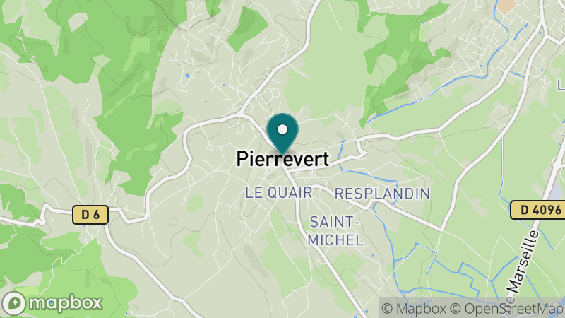 Carte - Pierrevert