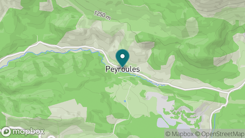 Carte - Peyroules