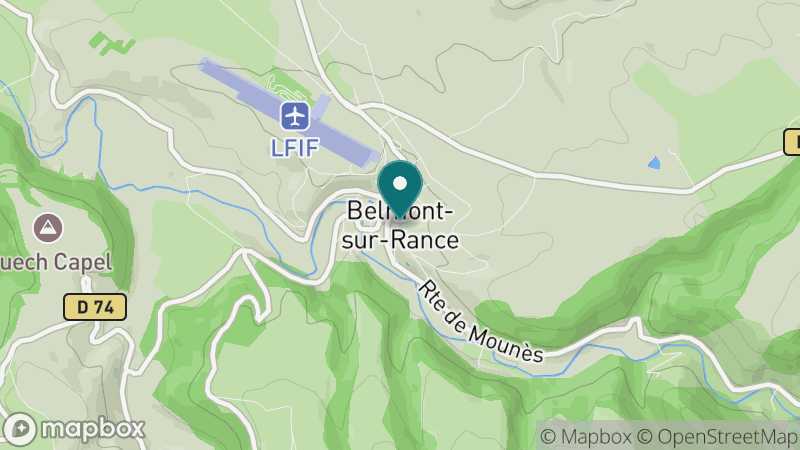 Carte - Belmont-sur-Rance