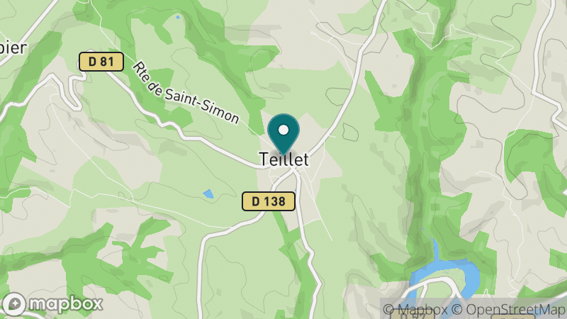 Carte - Teillet