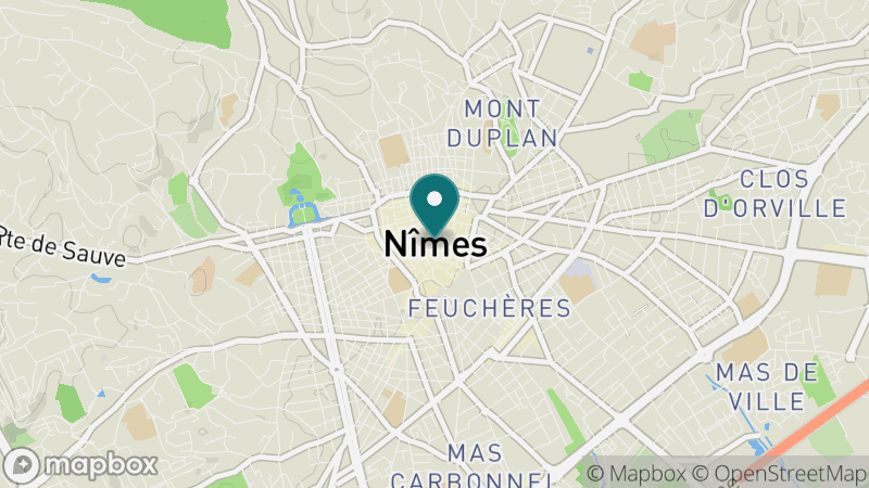 Carte - Nimes