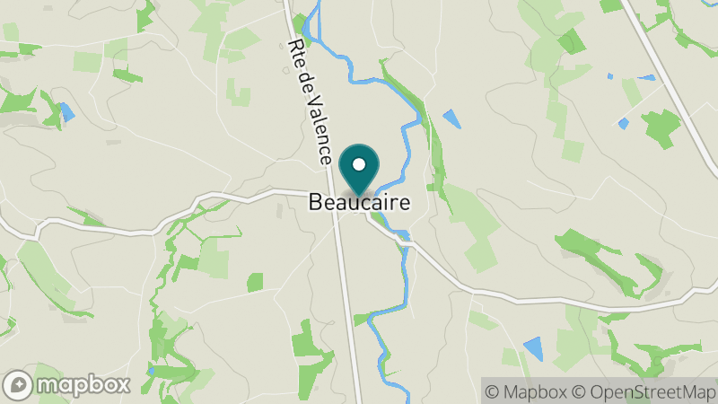 Carte - Beaucaire