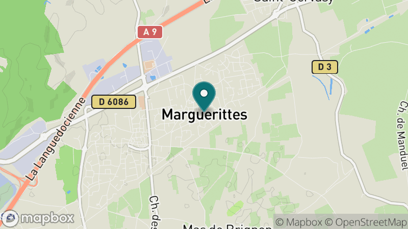 Carte - Marguerittes