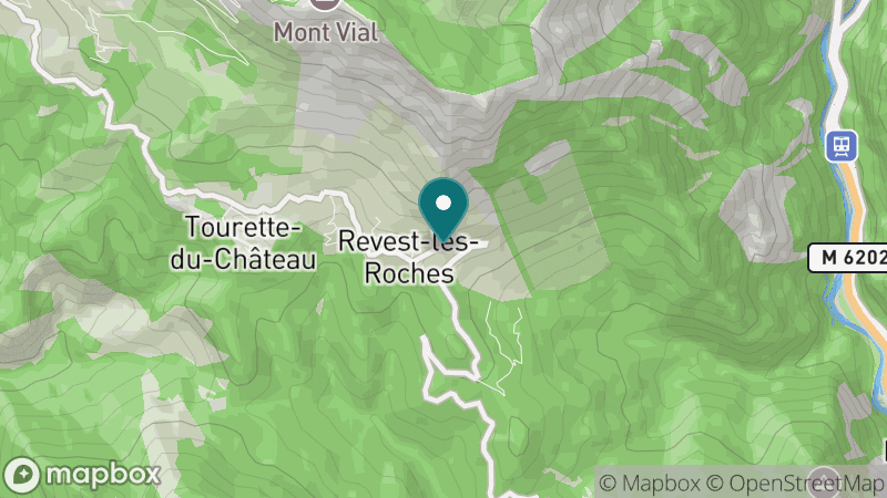 Carte - Revest Les Roches