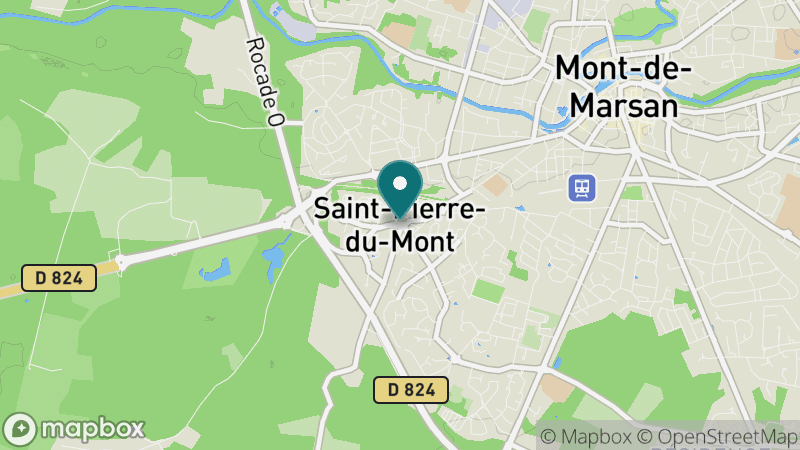 Carte - Saint-Pierre-du-Mont