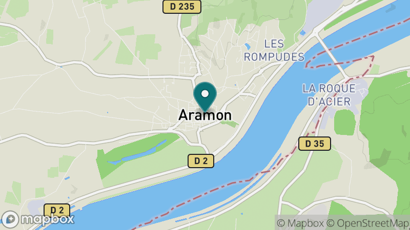 Carte - Aramon