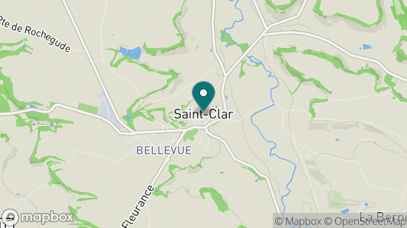 Carte - Saint Clar