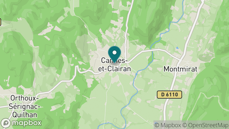 Carte - Cannes Et Clairan